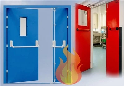 Puertas cortafuegos metálicas
